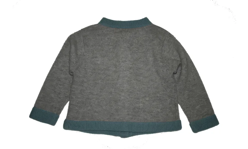 camélia cardigan — Grey, back