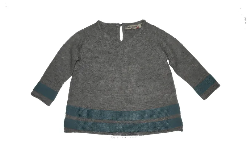 dalhia tunic — Sky blue, front