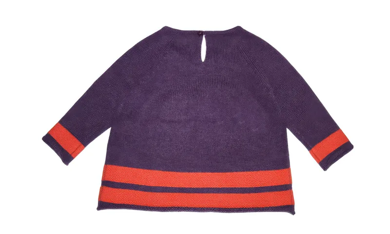 dalhia tunic — Violet, back