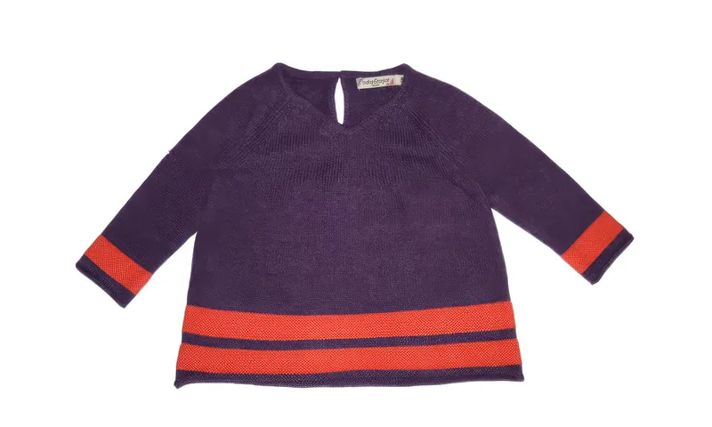 dalhia tunic — Violet, front