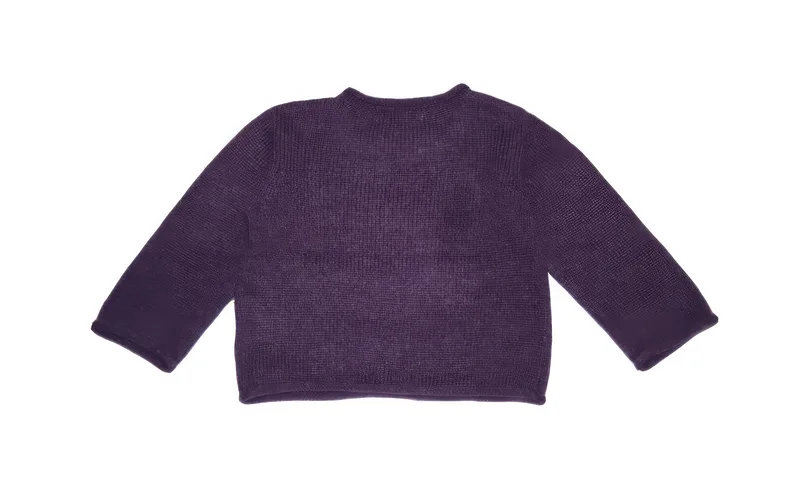 fushia sweater — Violet, back