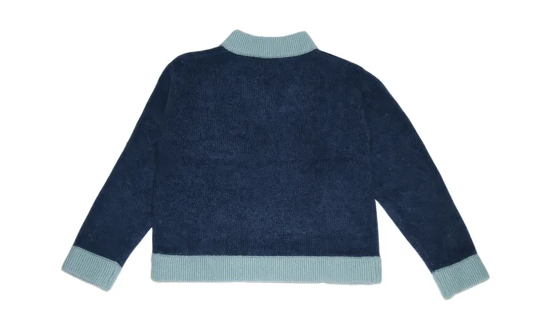 iris sweater — Navy, back