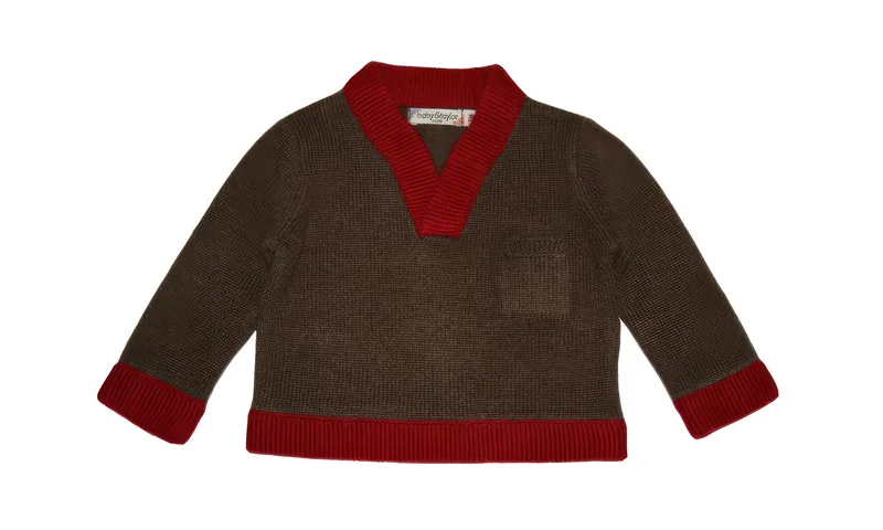 iris sweater — Chestnut, front
