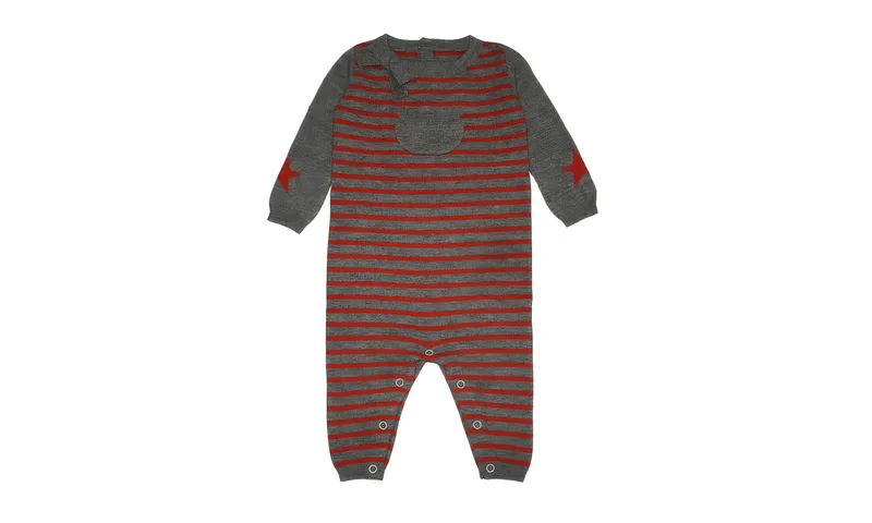 marguerite overall — Grey, front