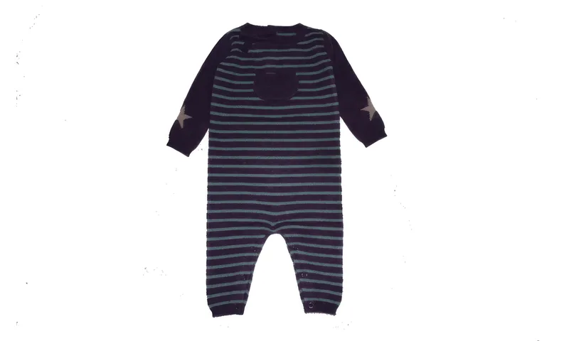 marguerite overall — Violet, front