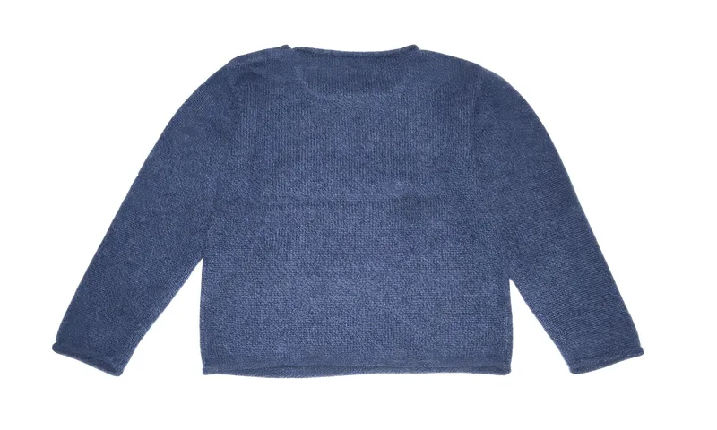 muguet sweater — Navy, back