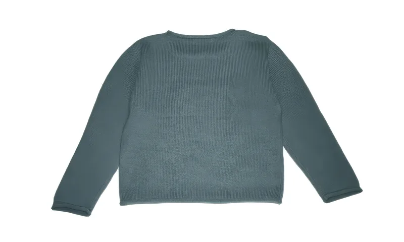 muguet sweater — Sky blue, back