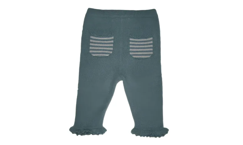 rose leggings — Sky blue, back