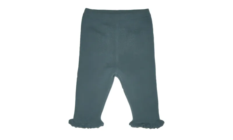 rose leggings — Sky blue, front